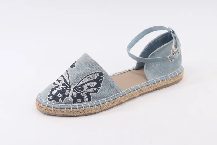 Embroidered Espadrille ES20-426 — H.E.R